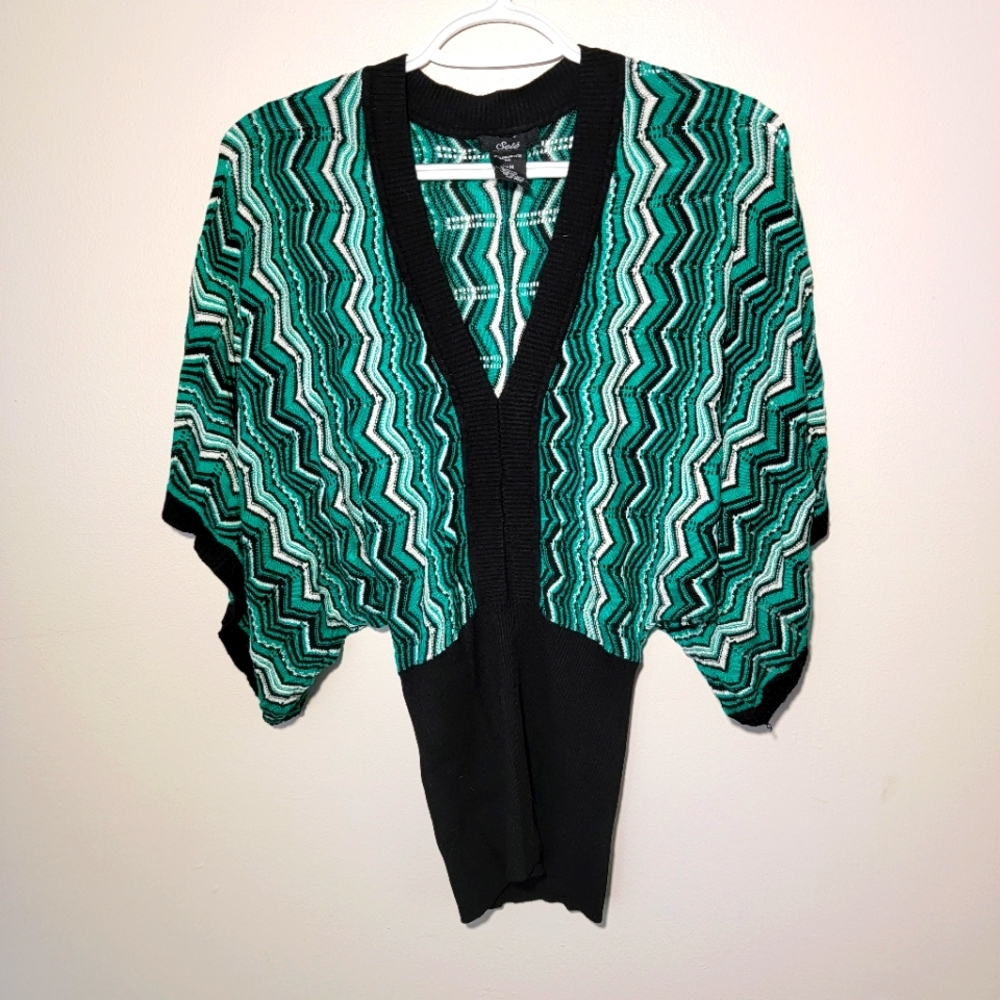 Sele Draped Sleeve Sweater